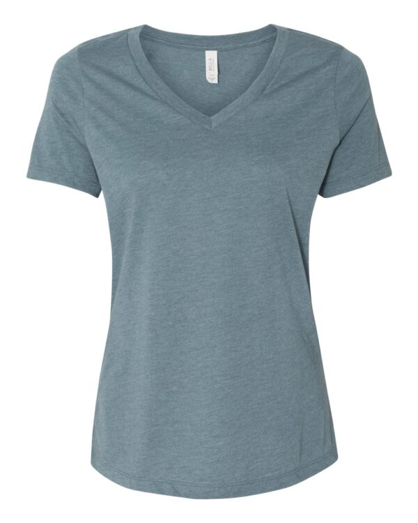 BELLA + CANVAS Women’s Relaxed Jersey V-Neck T-Shirt