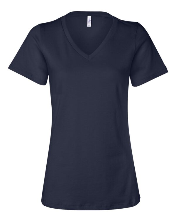 BELLA + CANVAS Women’s Relaxed Jersey V-Neck T-Shirt