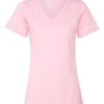 BELLA + CANVAS Women’s Relaxed Jersey V-Neck T-Shirt