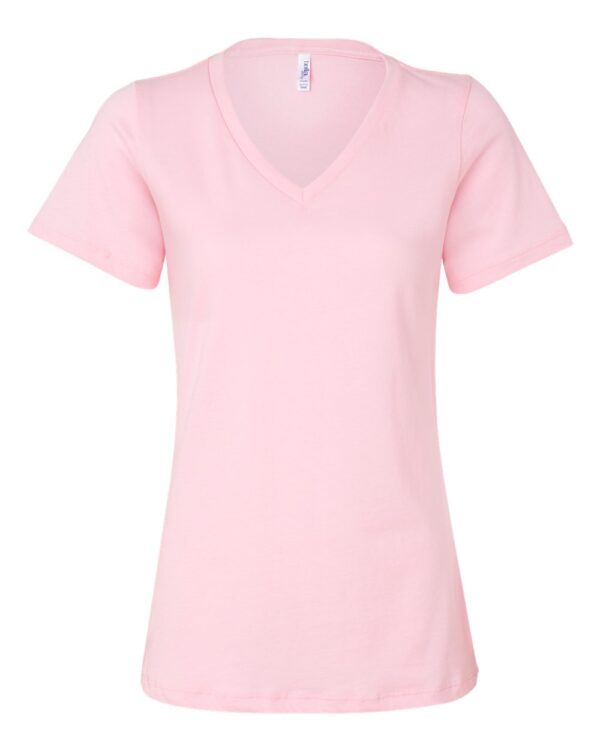 BELLA + CANVAS Women’s Relaxed Jersey V-Neck T-Shirt