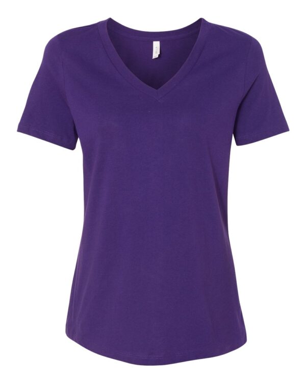 BELLA + CANVAS Women’s Relaxed Jersey V-Neck T-Shirt