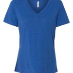 BELLA + CANVAS Women’s Relaxed Jersey V-Neck T-Shirt