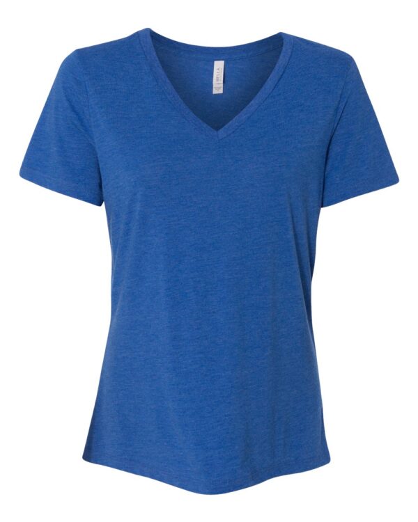 BELLA + CANVAS Women’s Relaxed Jersey V-Neck T-Shirt