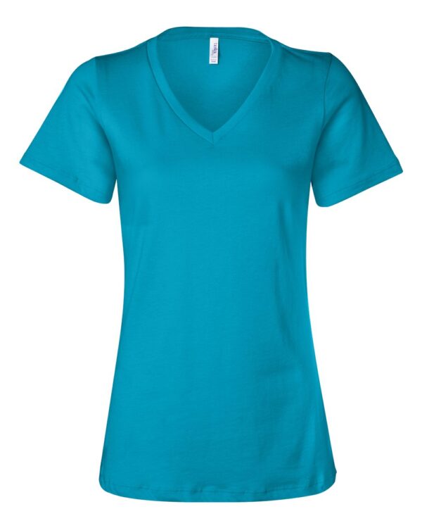 BELLA + CANVAS Women’s Relaxed Jersey V-Neck T-Shirt