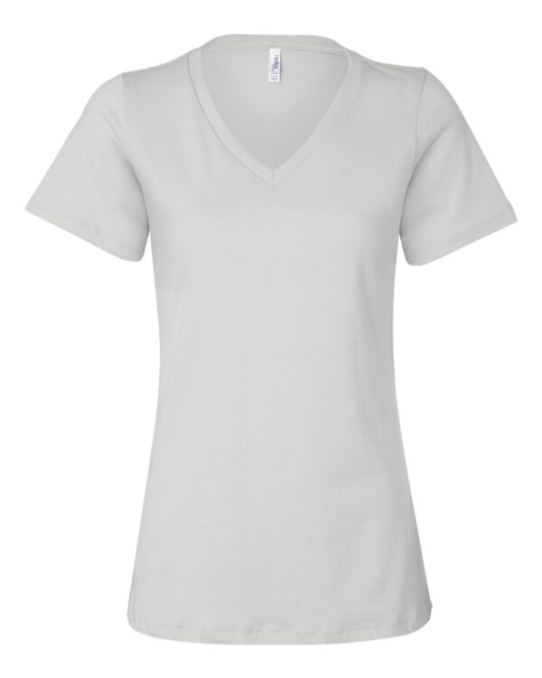BELLA + CANVAS Women’s Relaxed Jersey V-Neck T-Shirt