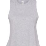 BELLA + CANVAS Women's Racerback Cropped Tank