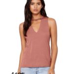 BELLA + CANVAS Women’s Flowy Cut-Neck Tank