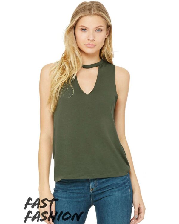 BELLA + CANVAS Women’s Flowy Cut-Neck Tank