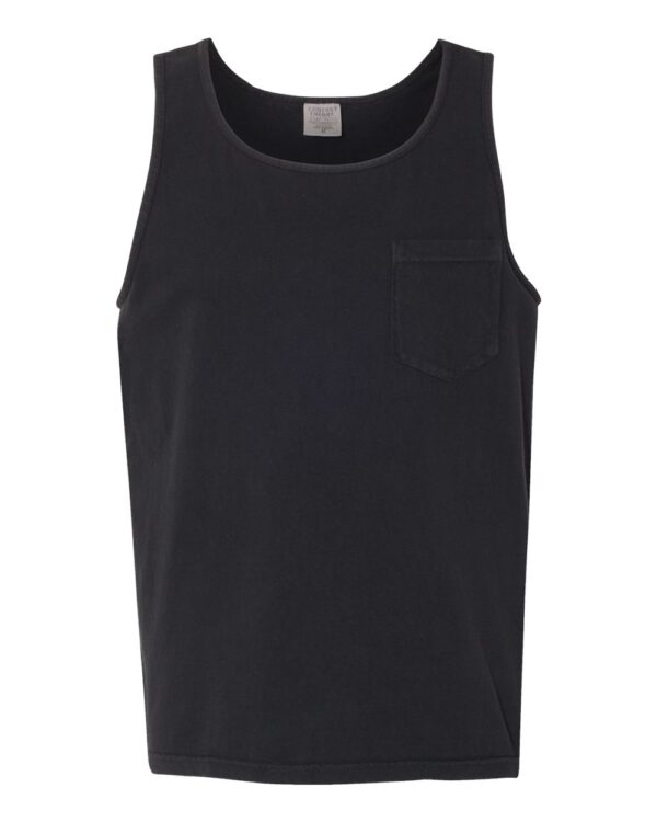 Comfort Colors Garment-Dyed Heavyweight Pocket Tank Top