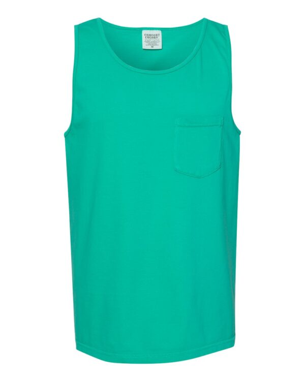 Comfort Colors Garment-Dyed Heavyweight Pocket Tank Top