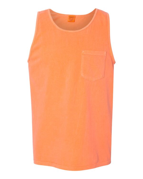 Comfort Colors Garment-Dyed Heavyweight Pocket Tank Top