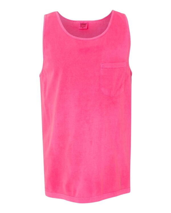 Comfort Colors Garment-Dyed Heavyweight Pocket Tank Top