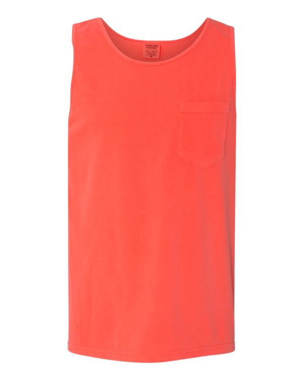 Comfort Colors Garment-Dyed Heavyweight Pocket Tank Top