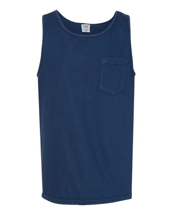 Comfort Colors Garment-Dyed Heavyweight Pocket Tank Top