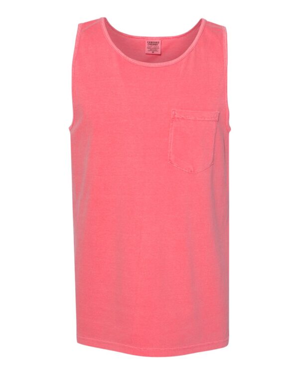 Comfort Colors Garment-Dyed Heavyweight Pocket Tank Top
