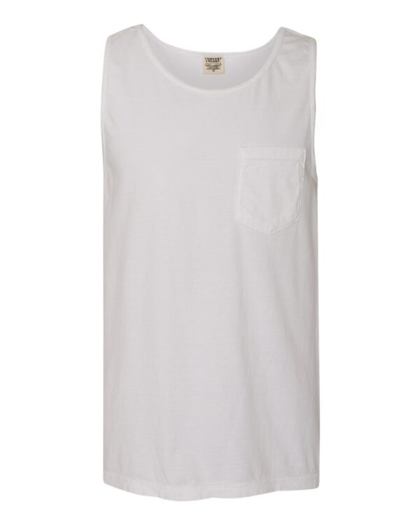 Comfort Colors Garment-Dyed Heavyweight Pocket Tank Top