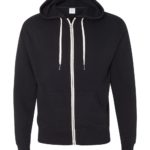 Independent Unisex Heather French Terry Zip-Up Hooded Sweatshirt