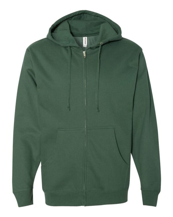 Independent Midweight Zip Hooded Sweatshirt