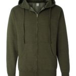 Independent Midweight Zip Hooded Sweatshirt