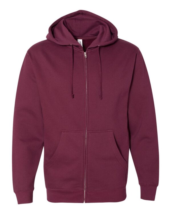 Independent Midweight Zip Hooded Sweatshirt