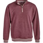 J. America Relay Fleece Quarter-Zip Sweatshirt