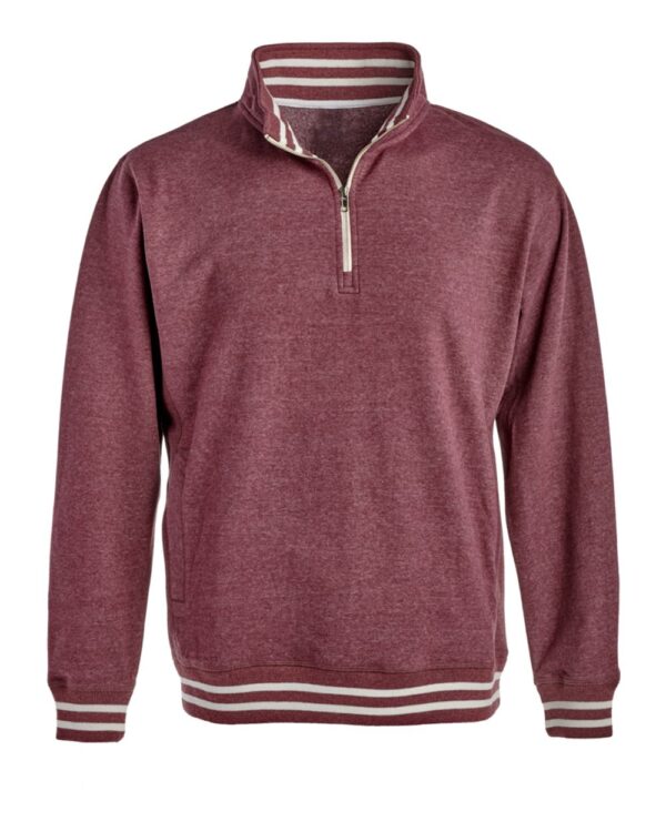 J. America Relay Fleece Quarter-Zip Sweatshirt