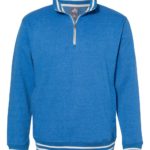 Royal Front High J. America Relay Fleece Quarter-Zip Sweatshirt