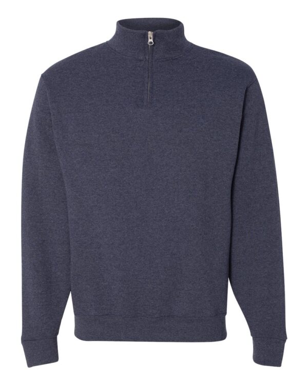 JERZEES Cadet Collar Quarter-Zip Sweatshirt