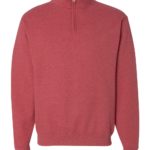 JERZEES Cadet Collar Quarter-Zip Sweatshirt