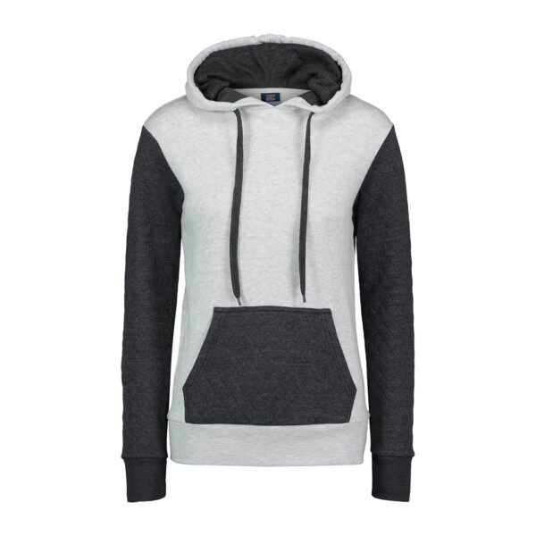 MV Sports Cloud Fleece Quilted Hooded Sweatshirt