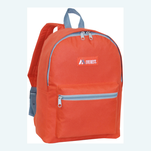 Basic Backpack Rust Orange