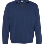 Comfort Colors Garment-Dyed Quarter Zip Sweatshirt