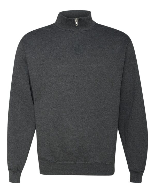 JERZEES Cadet Collar Quarter-Zip Sweatshirt