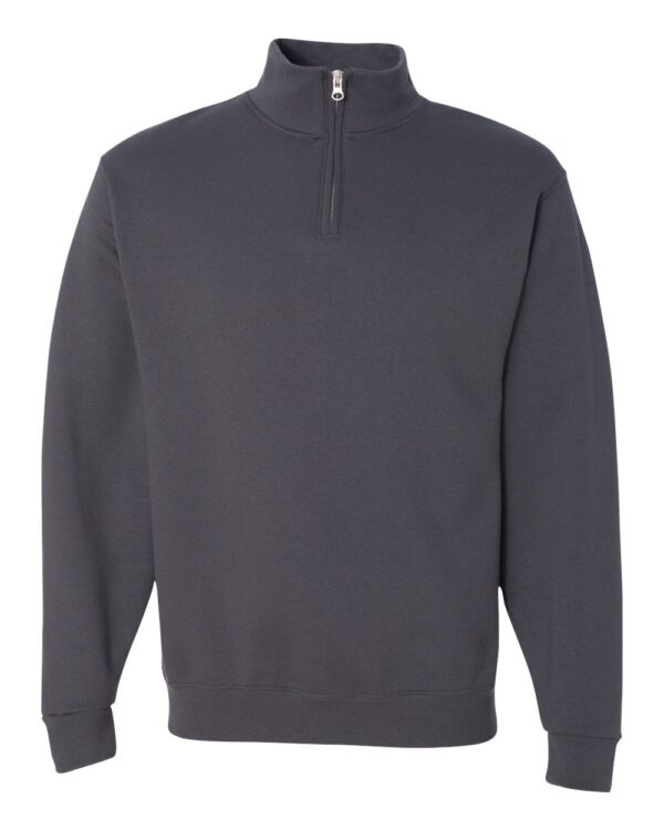 JERZEES Cadet Collar Quarter-Zip Sweatshirt