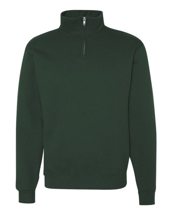 JERZEES Cadet Collar Quarter-Zip Sweatshirt