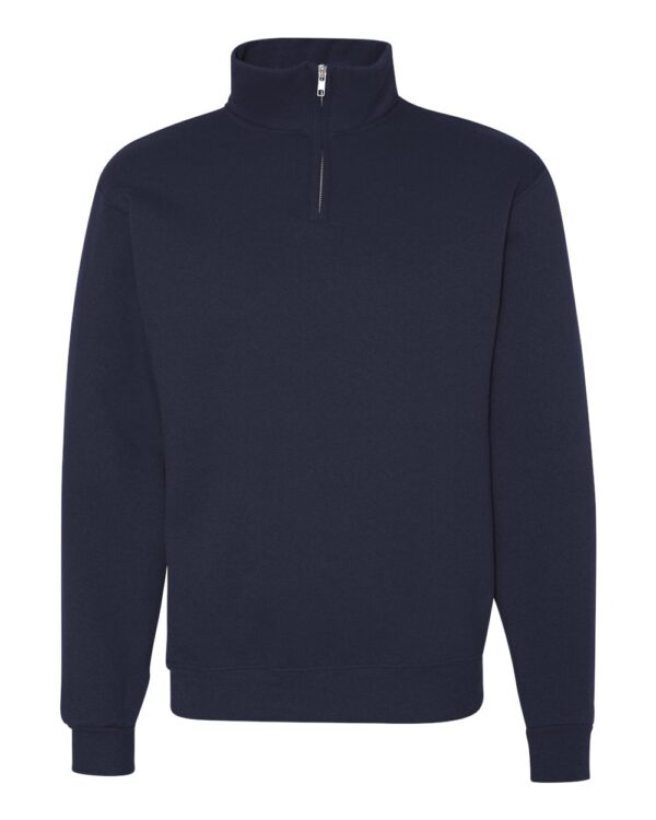 JERZEES Cadet Collar Quarter-Zip Sweatshirt