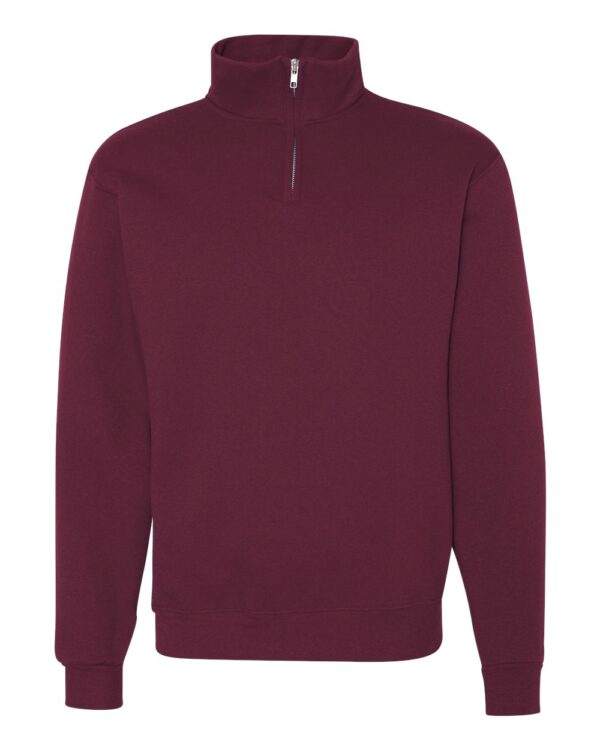 JERZEES Cadet Collar Quarter-Zip Sweatshirt