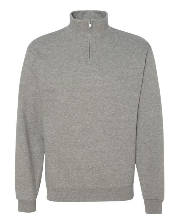 JERZEES Cadet Collar Quarter-Zip Sweatshirt