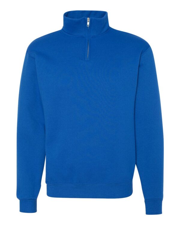 JERZEES Cadet Collar Quarter-Zip Sweatshirt
