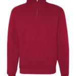 JERZEES Cadet Collar Quarter-Zip Sweatshirt