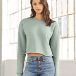 Women’s Cropped Crew Neck Fleece