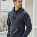 Garment Dyed Unisex Hooded Pullover Sweatshirt