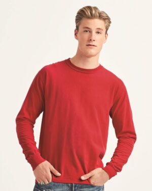 Garment-Dyed Heavyweight Long Sleeve T-Shirt