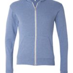 BELLA + CANVAS Unisex Triblend Full-Zip Lightweight Hoodie