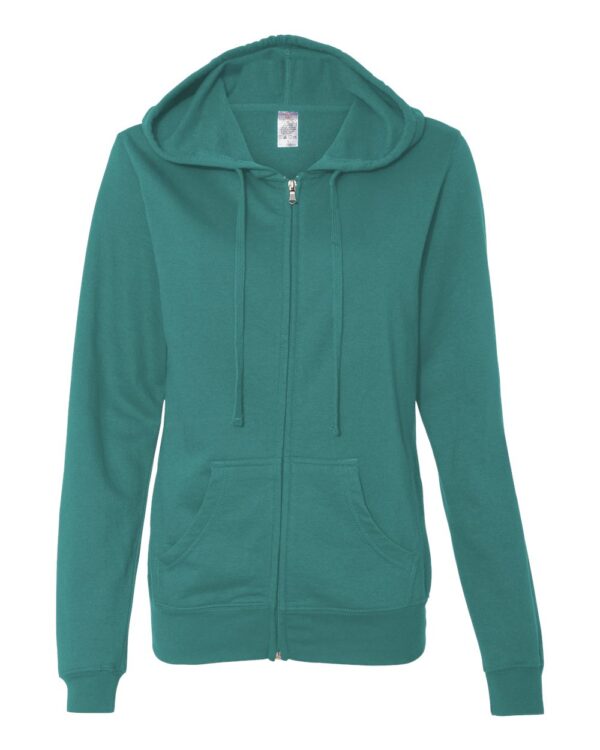 Independent Lightweight Zip Hooded Sweatshirt