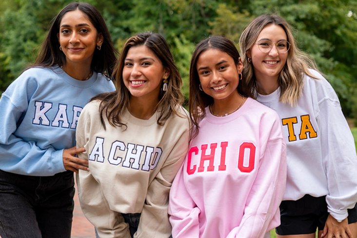 Greek Letters Sweatshirt